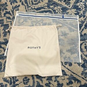 Rothy’s canvas and mesh bag